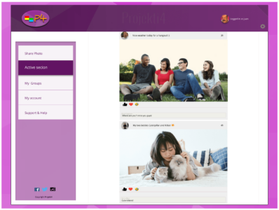 Website visual design