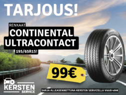 Car tire offer ad
