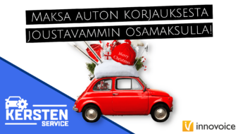 Ad for installment service