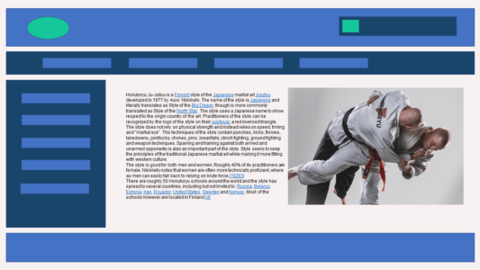 Website visual design
