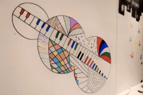 Abstract wall art